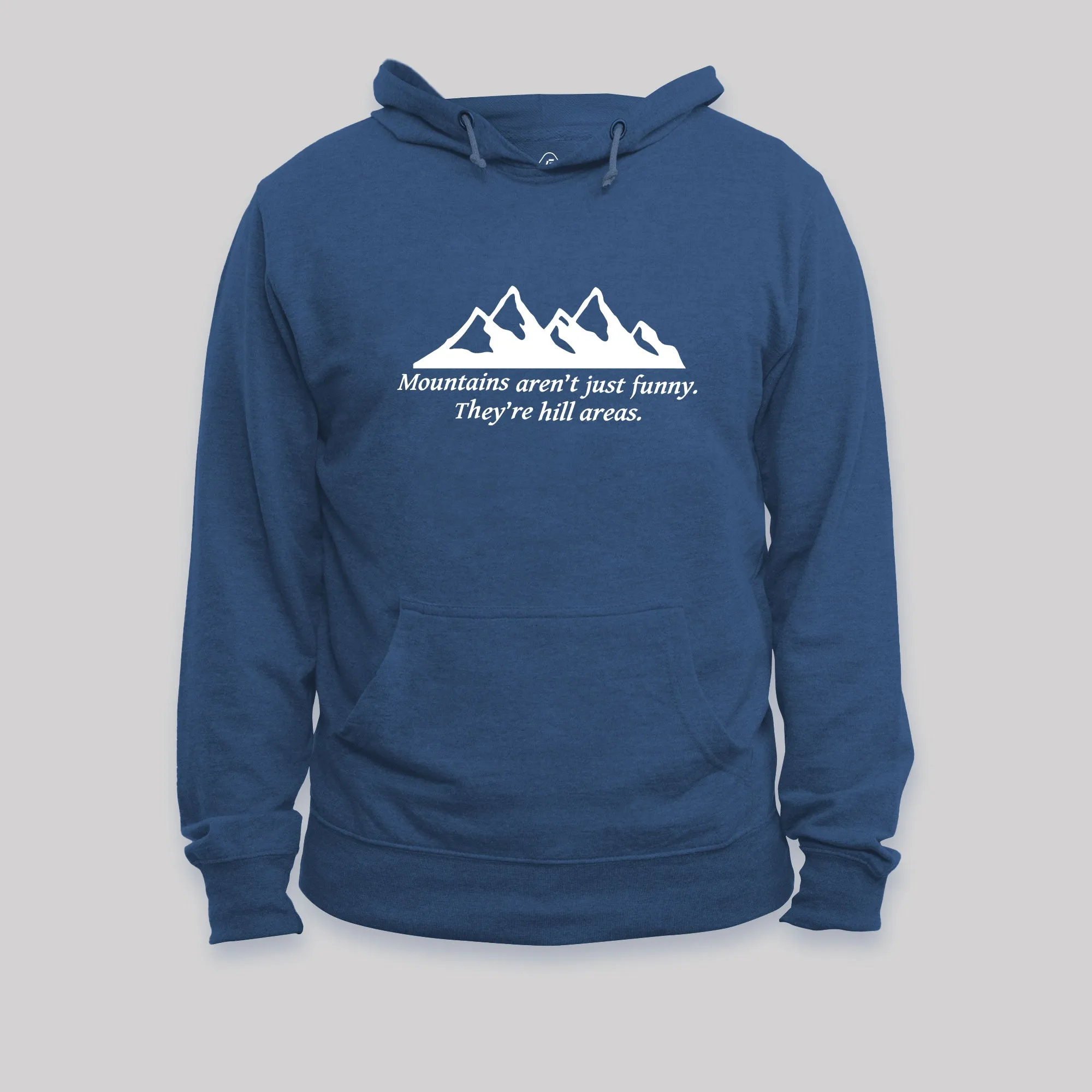 Mountain's Aren't Just Funny - They're Hill Areas Nerd Hoodie - Image 2