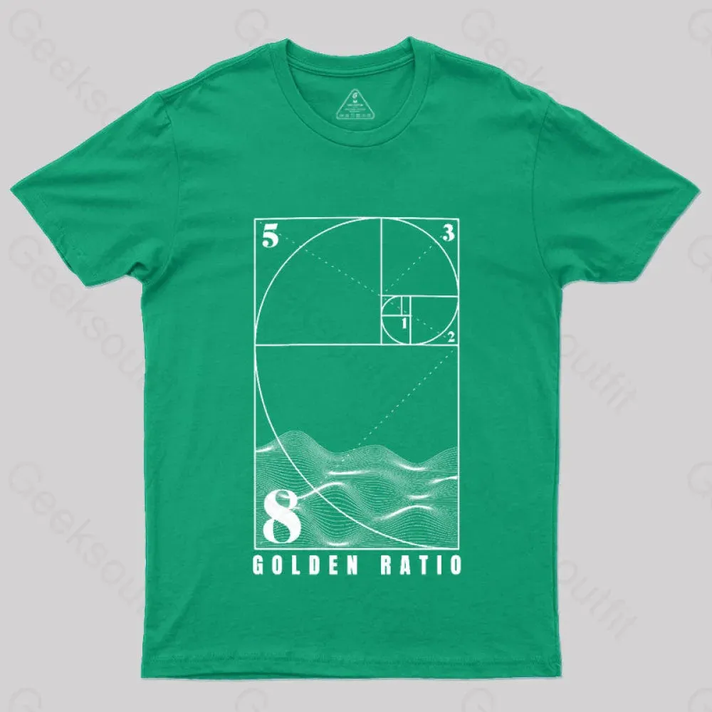 Fibonacci Golden Ratio Mathematics T-Shirt - Image 6