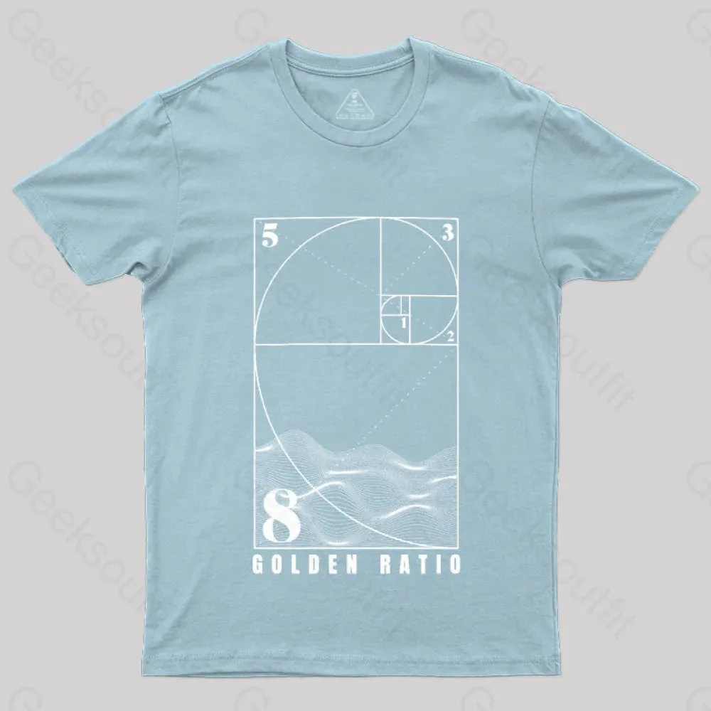 Fibonacci Golden Ratio Mathematics T-Shirt - Image 7