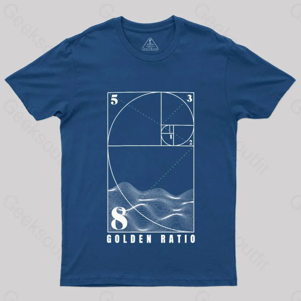 Fibonacci Golden Ratio Mathematics T-Shirt