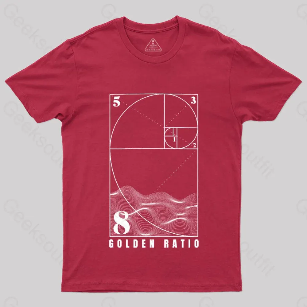Fibonacci Golden Ratio Mathematics T-Shirt - Image 5