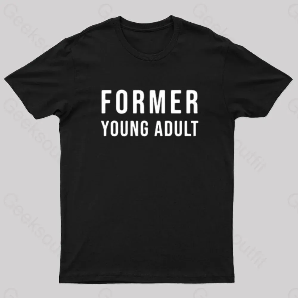 Former Young Adult Nerd T-Shirt - Image 3