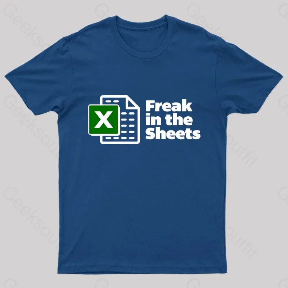 Freak In The Sheets Nerd T-Shirt - Image 2