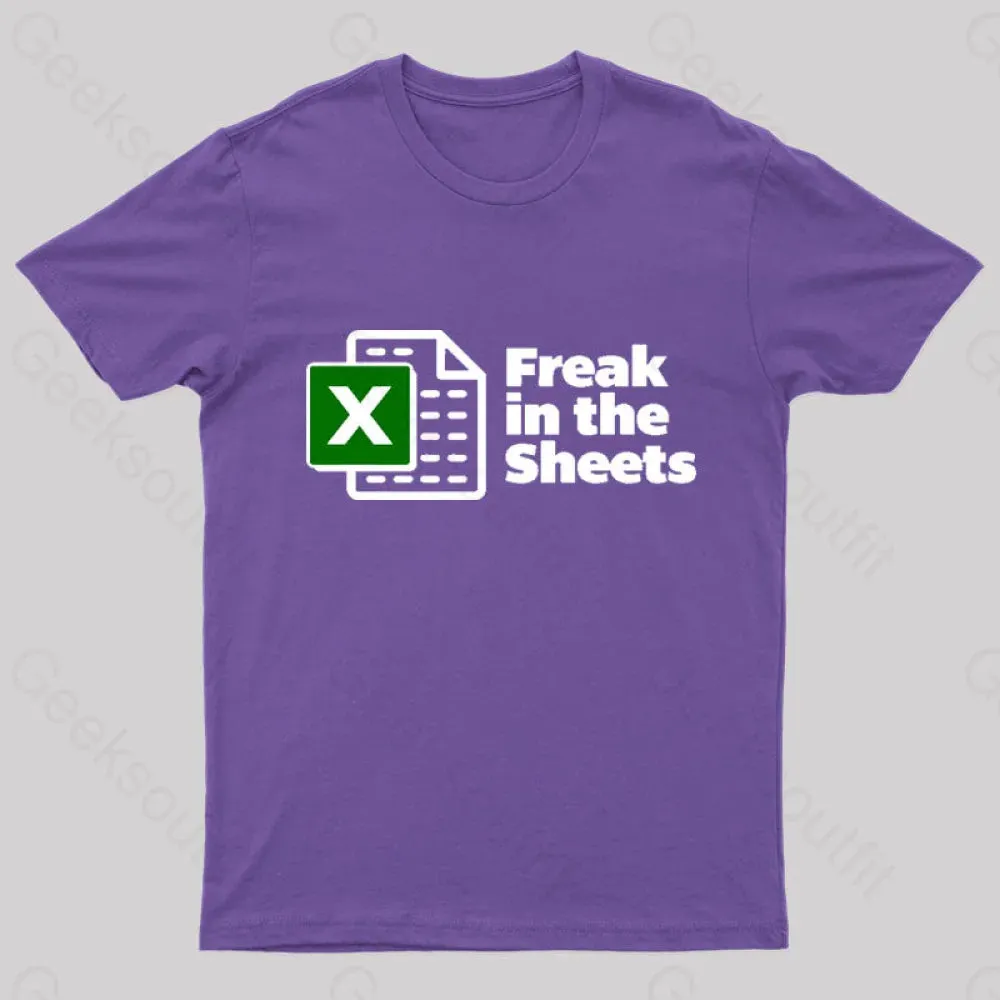 Freak In The Sheets Nerd T-Shirt - Image 10