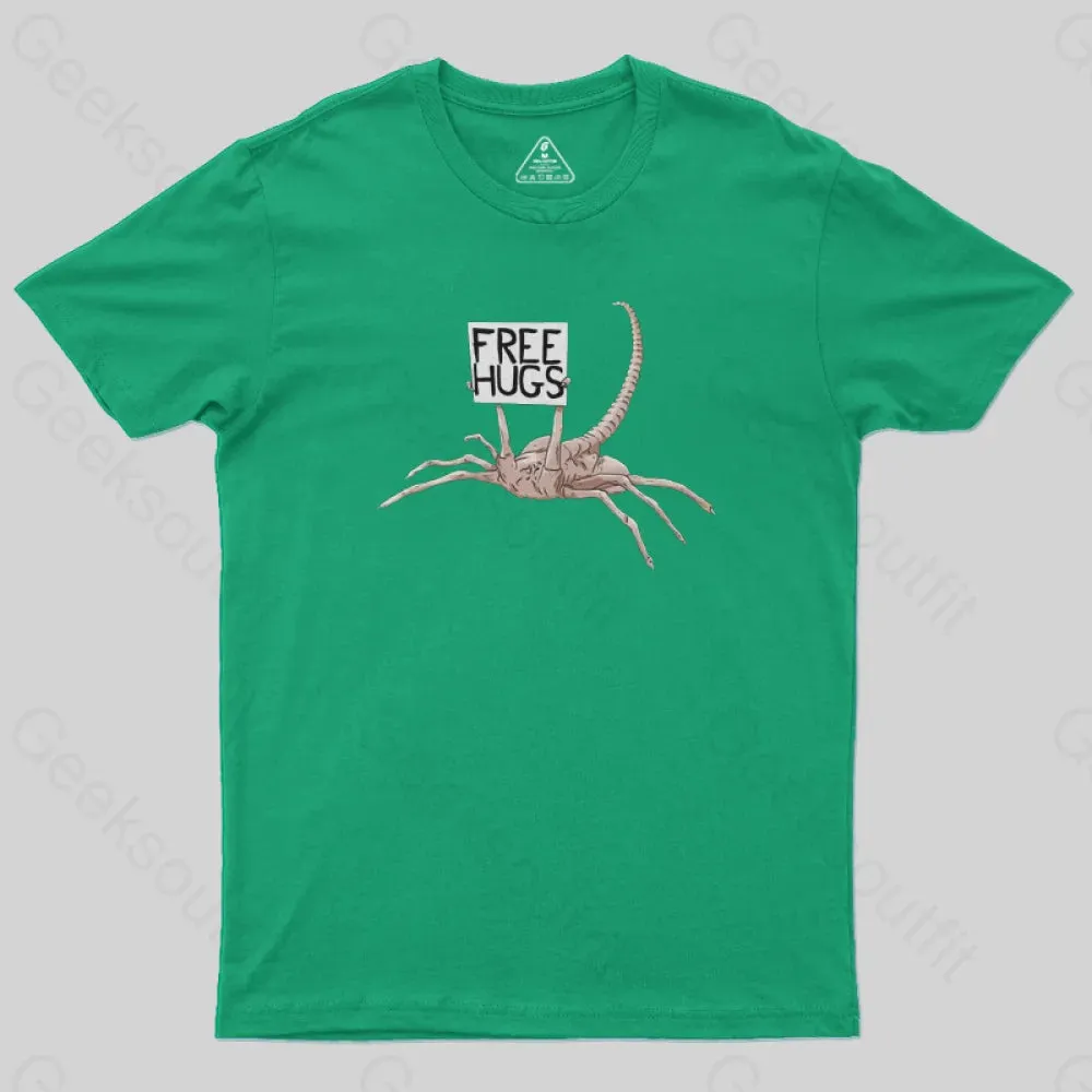 FreeHugs-Alien Xenomorph T-Shirt - Image 7