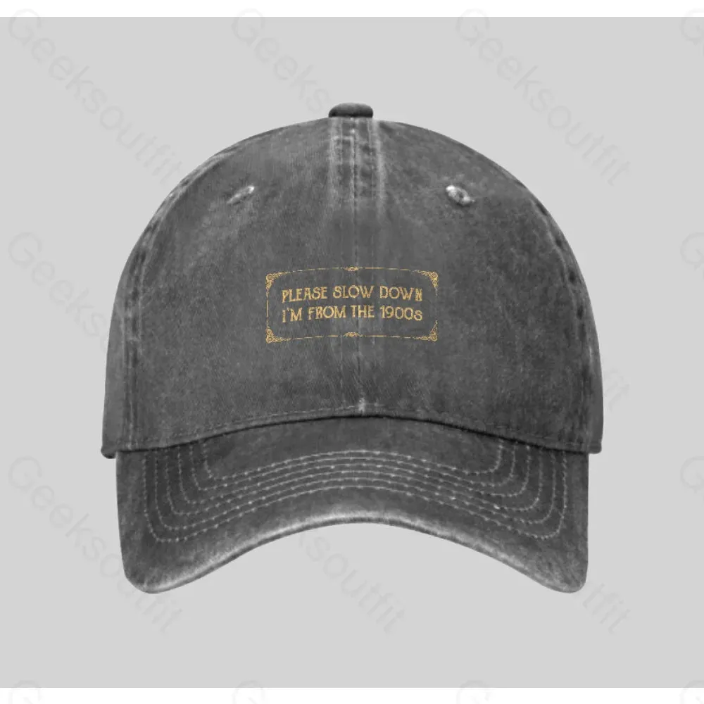 Alternative view of From the 1900s Washed Vintage Baseball Cap