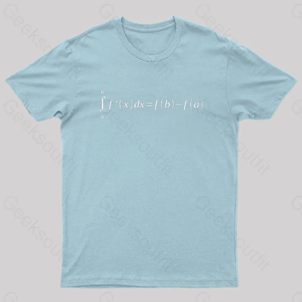 Fundamental Theorem Of Calculus Math Geek T-Shirt - Image 10