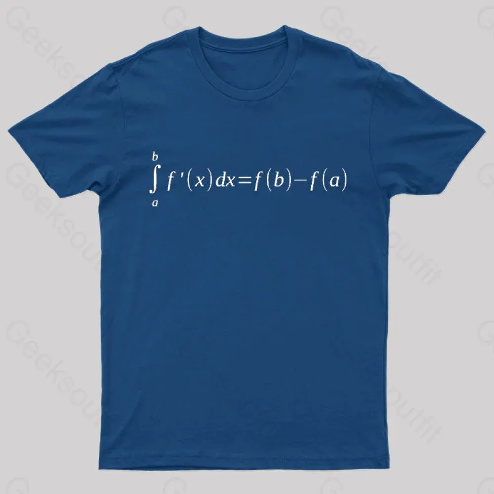 Fundamental Theorem Of Calculus T-Shirt - Image 2