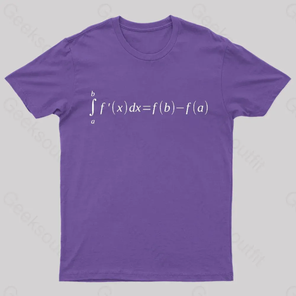 Fundamental Theorem Of Calculus T-Shirt - Image 6