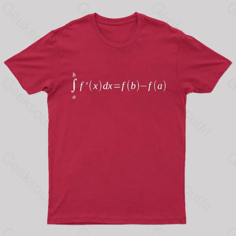 Fundamental Theorem Of Calculus T-Shirt - Image 8