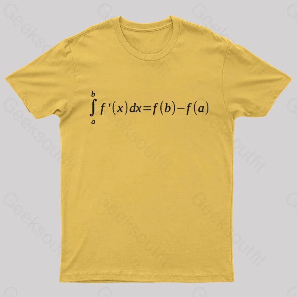 Fundamental Theorem Of Calculus T-Shirt - Image 5