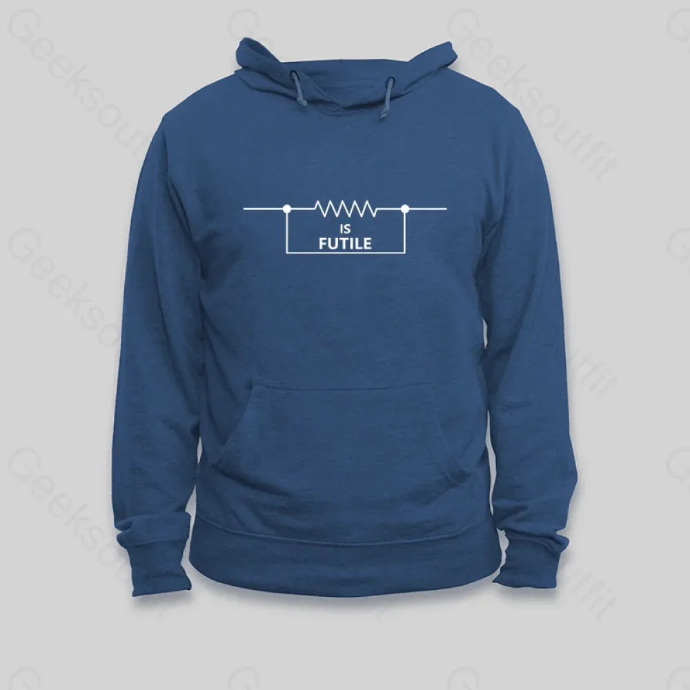 Alternative view of Funny Engineer Resistor Hoodie