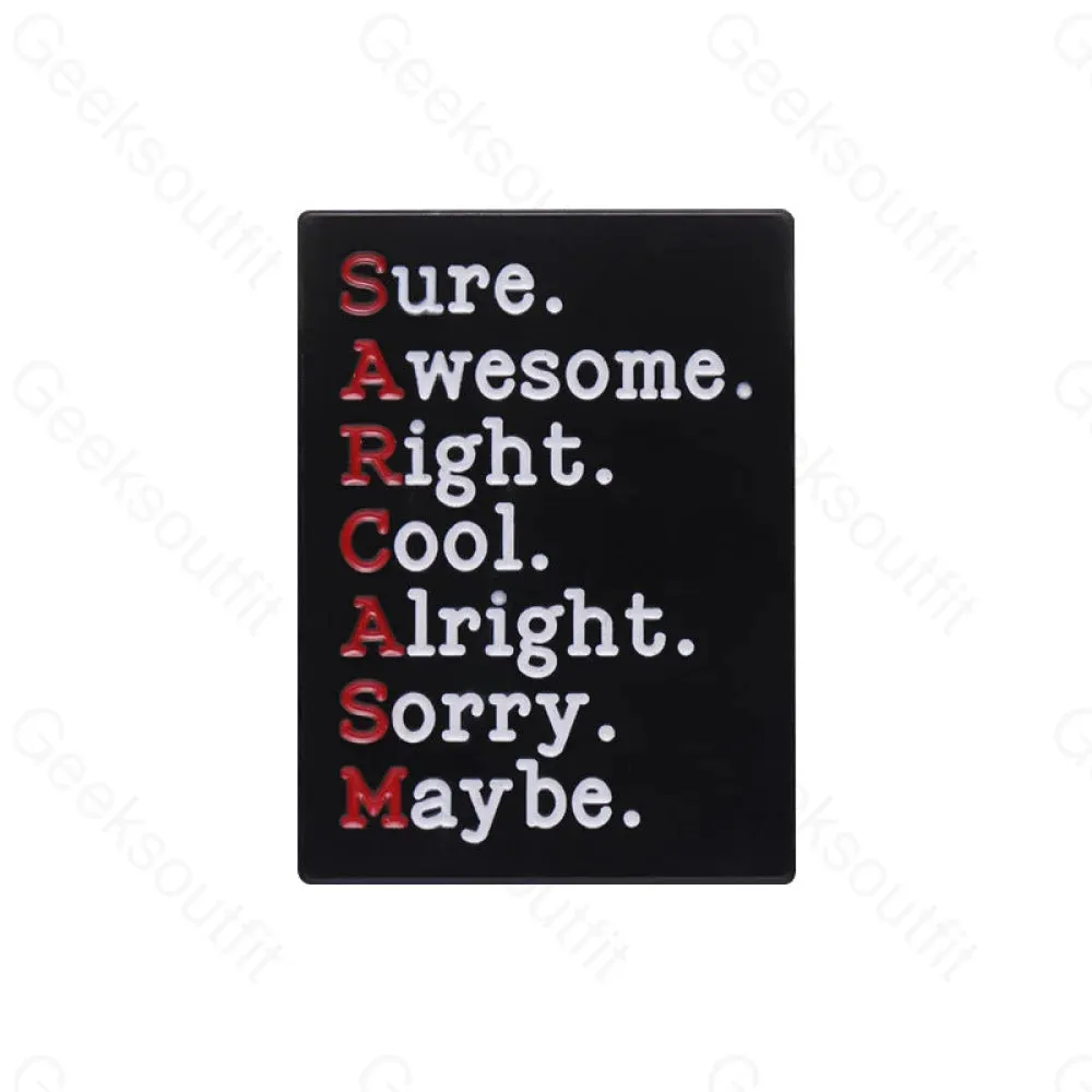 Funny English Quotes Pins - Image 4