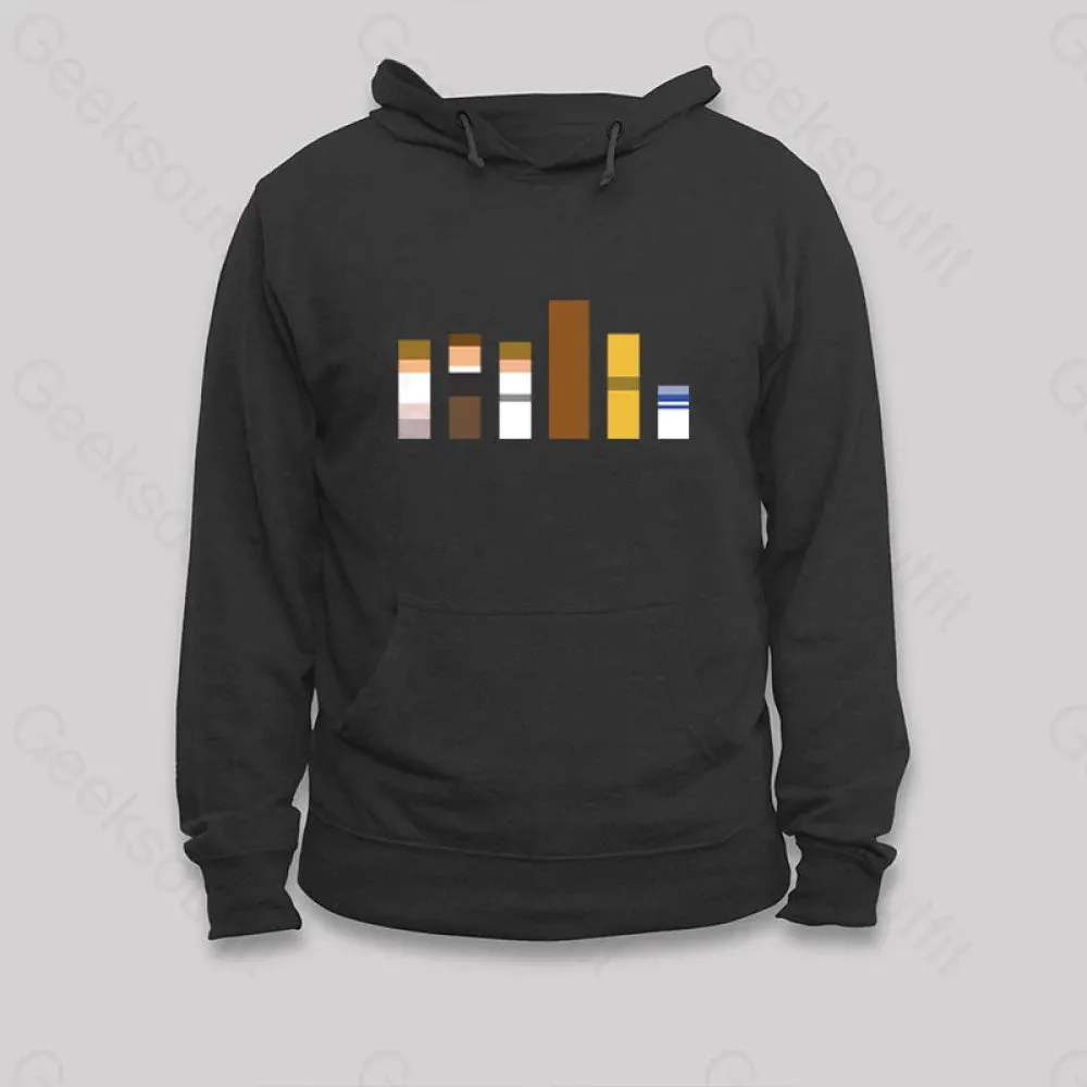 Alternative view of Galactic Color Theory Hoodie