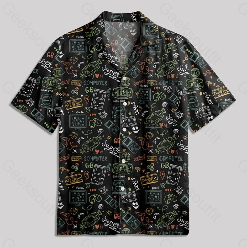 Game Boy Button Up Pocket Shirt - Image 4