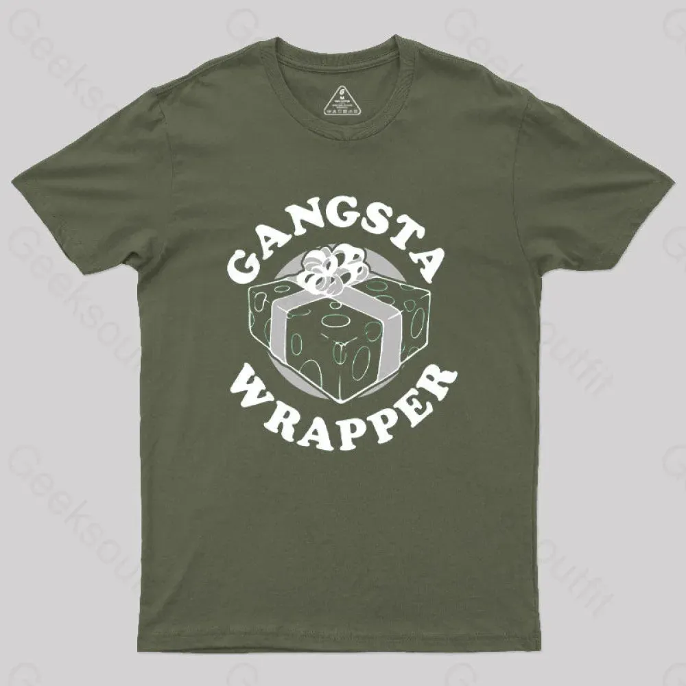 Gangsta Wrapper Geek T-Shirt - Image 4
