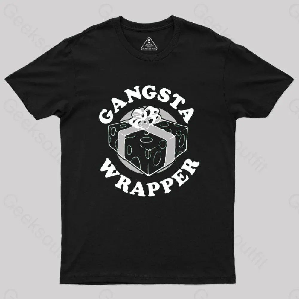 Gangsta Wrapper Geek T-Shirt - Image 3
