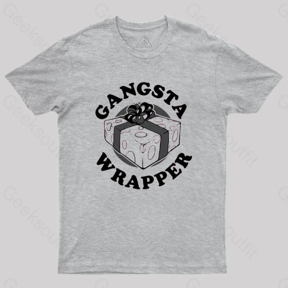 Gangsta Wrapper Geek T-Shirt - Image 5