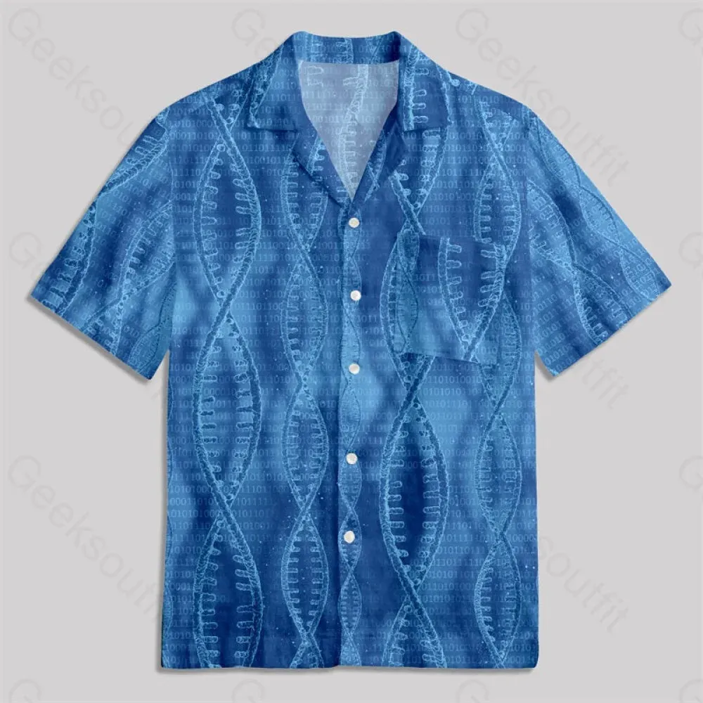 Genetics DNA Button Up Pocket Shirt - Image 2