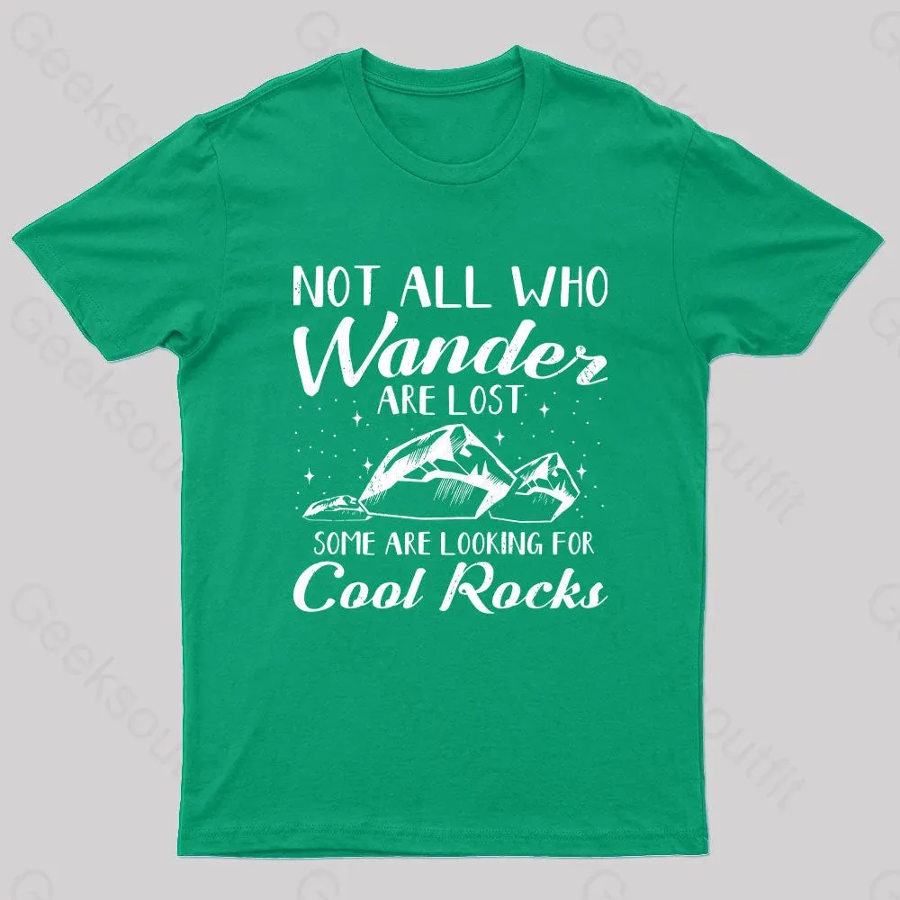 Geologist Rock Collecting Geek T-Shirt - Image 6