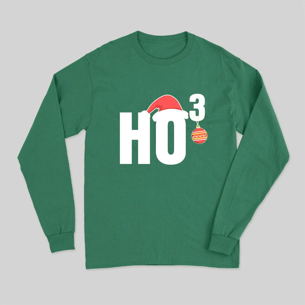 HO Christmas Funny Long Sleeve T-Shirt - Image 2