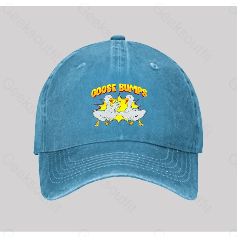 Alternative view of Goose Bumps Washed Vintage Baseball Cap