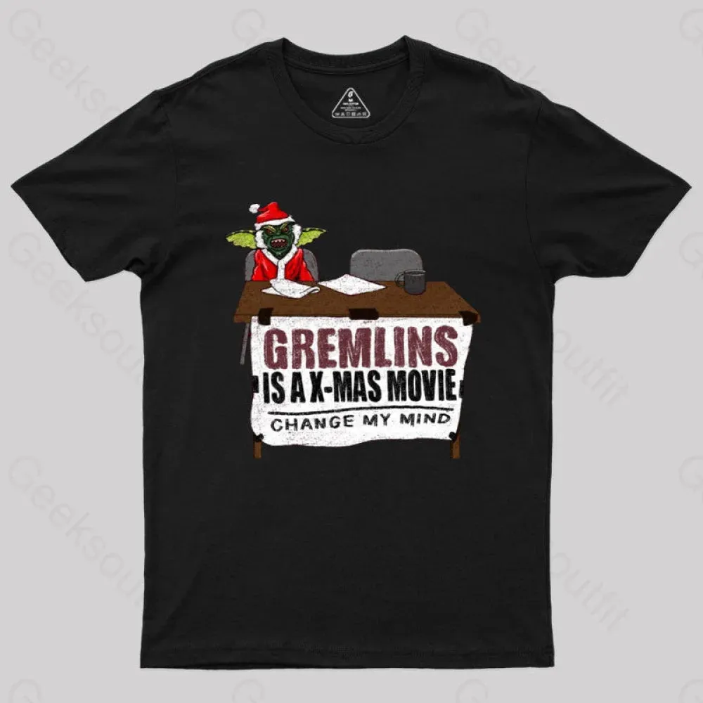 Gremlins Is A Christmas Movie T-Shirt