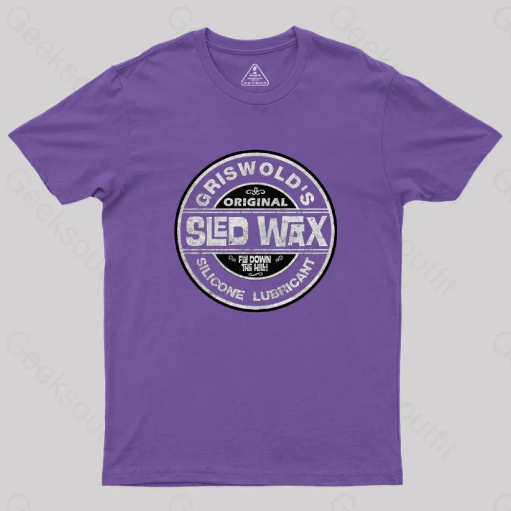 Griswold's Sled Wax Geek T-Shirt - Image 5