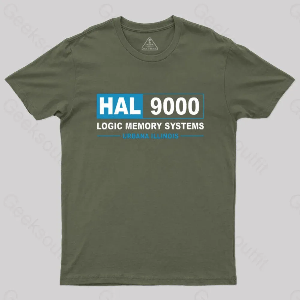 Hal 9000 Logic Memory Systems T-Shirt - Image 3