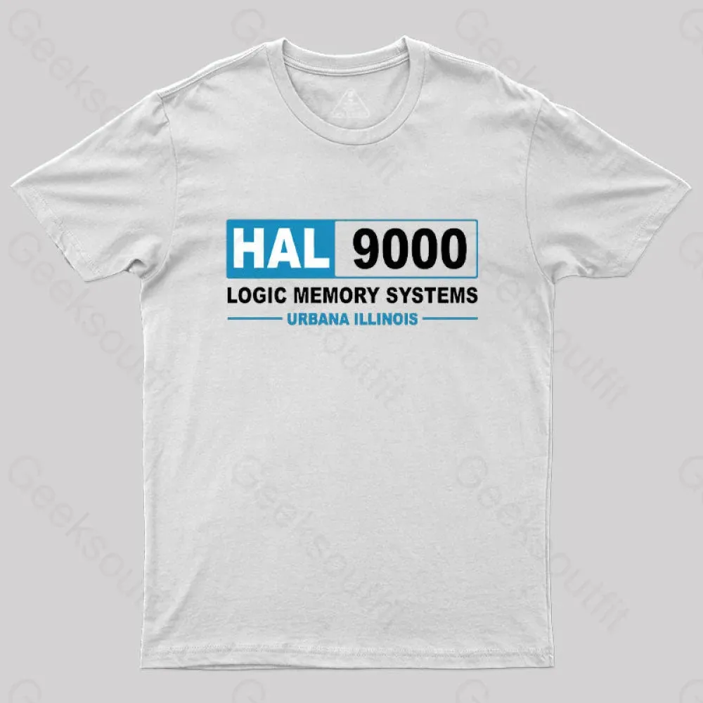 Hal 9000 Logic Memory Systems T-Shirt - Image 7