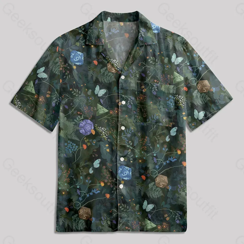 Hawaiian Plants DND Button Up Pocket Shirt