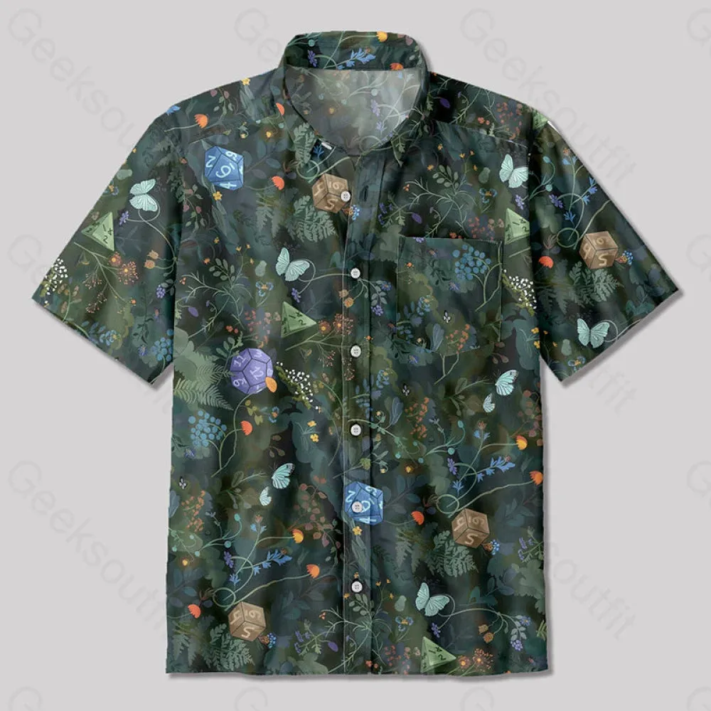 Hawaiian Plants DND Button Up Pocket Shirt - Image 2