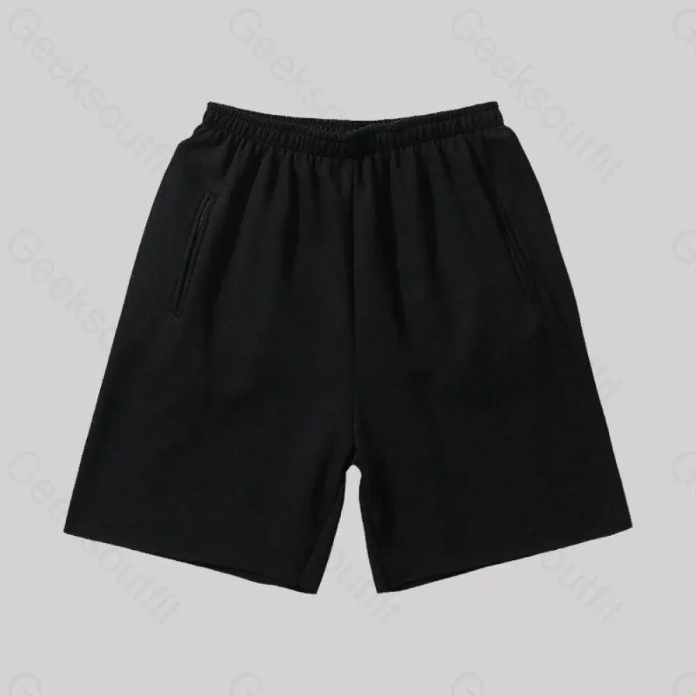 Highly Elastic Breathable Vintage Raw Edges Geek Shorts - Image 3