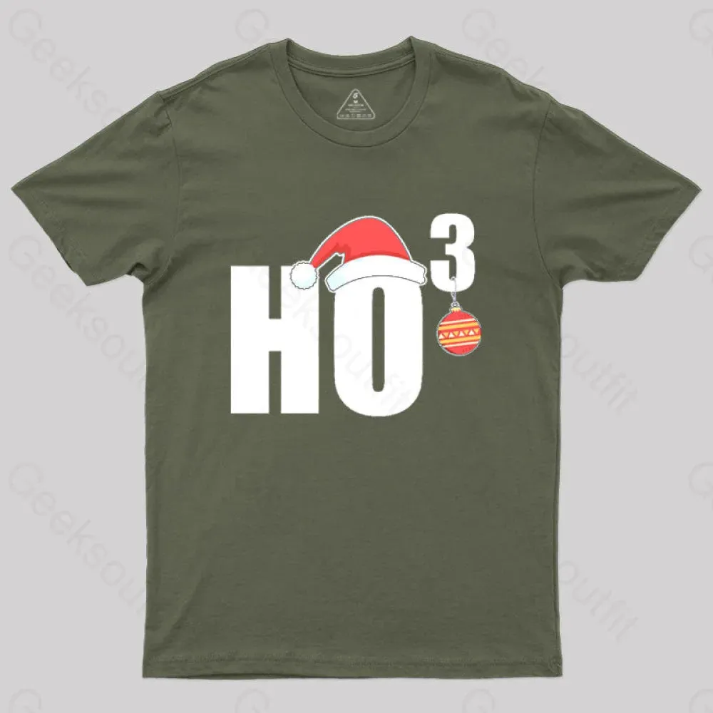 HO Christmas Funny T-Shirt - Image 4