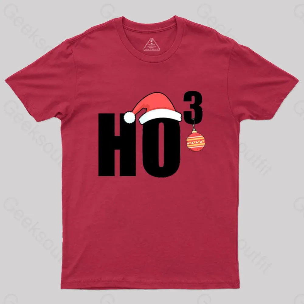 HO Christmas Funny T-Shirt - Image 5