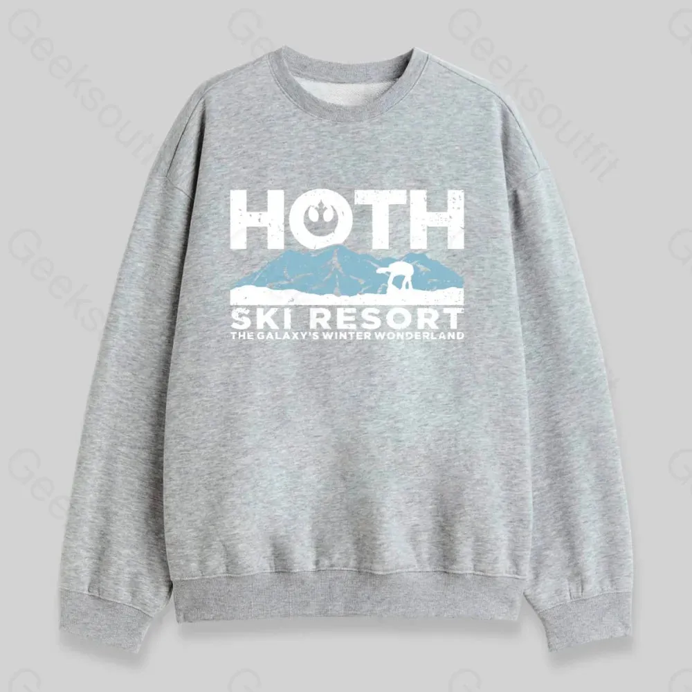 Ice Planet Ski Resort Sweatshirt - Image 2