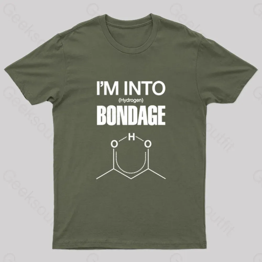 Hydrogen Bondage Nerd T-Shirt - Image 2