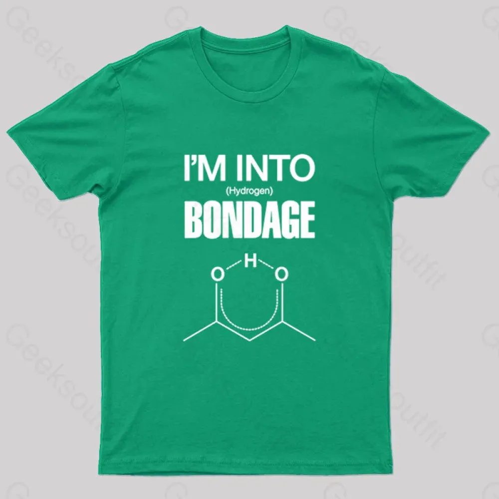 Hydrogen Bondage Nerd T-Shirt - Image 5