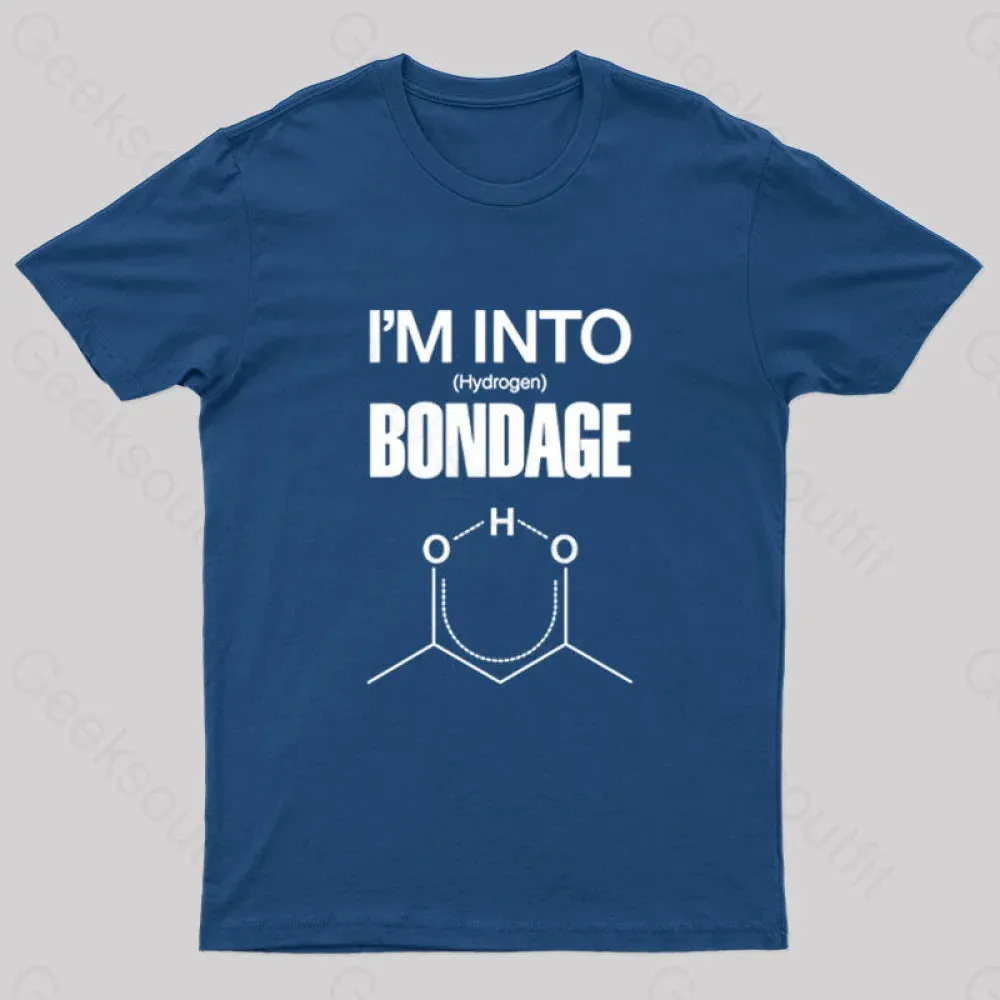 Hydrogen Bondage Nerd T-Shirt - Image 3