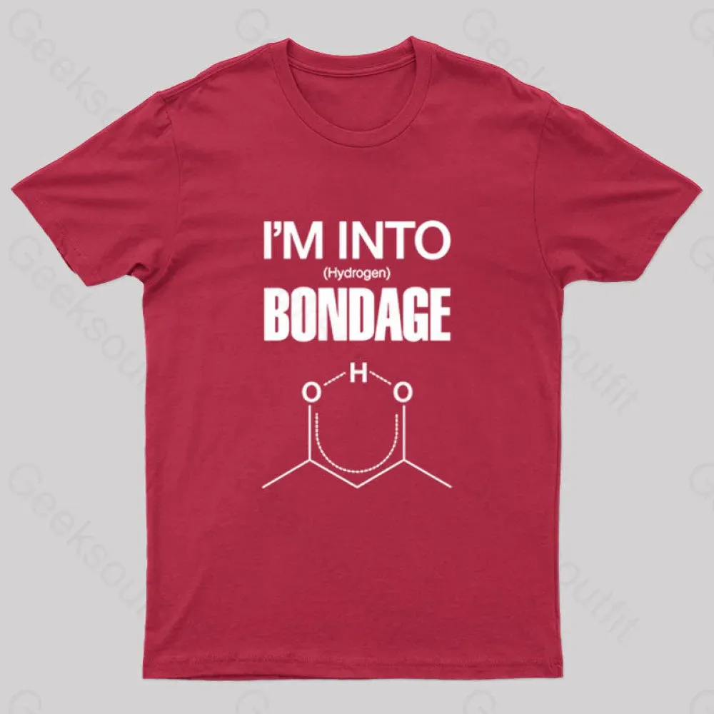 Hydrogen Bondage Nerd T-Shirt - Image 4