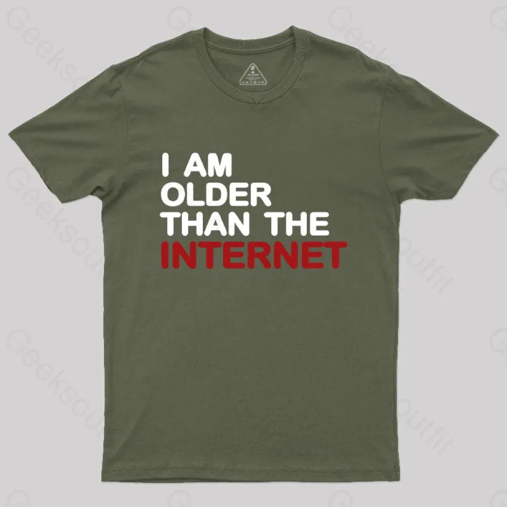 I Am Older Than The Internet Geek T-Shirt - Image 3