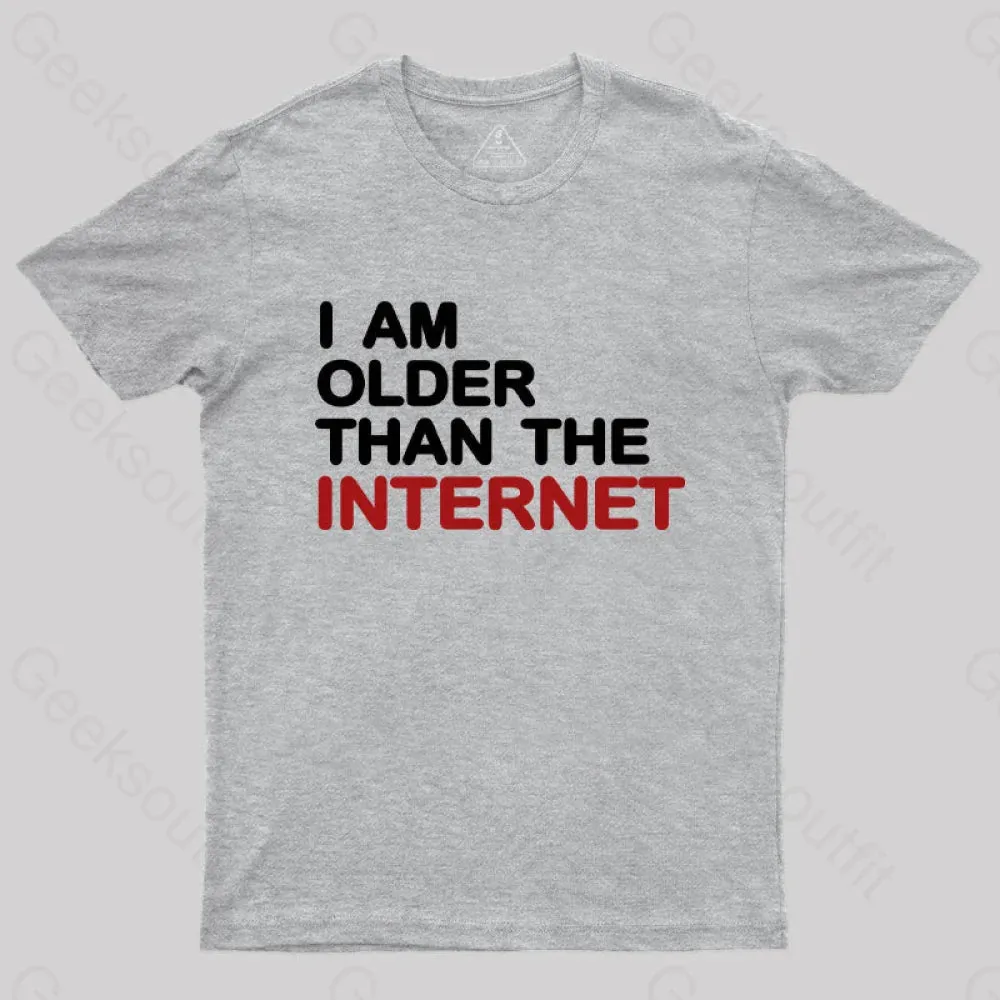 I Am Older Than The Internet Geek T-Shirt - Image 5