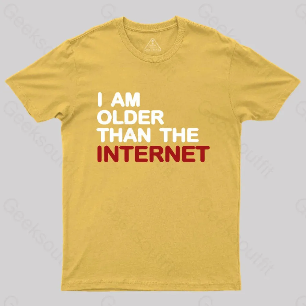 I Am Older Than The Internet Geek T-Shirt - Image 8