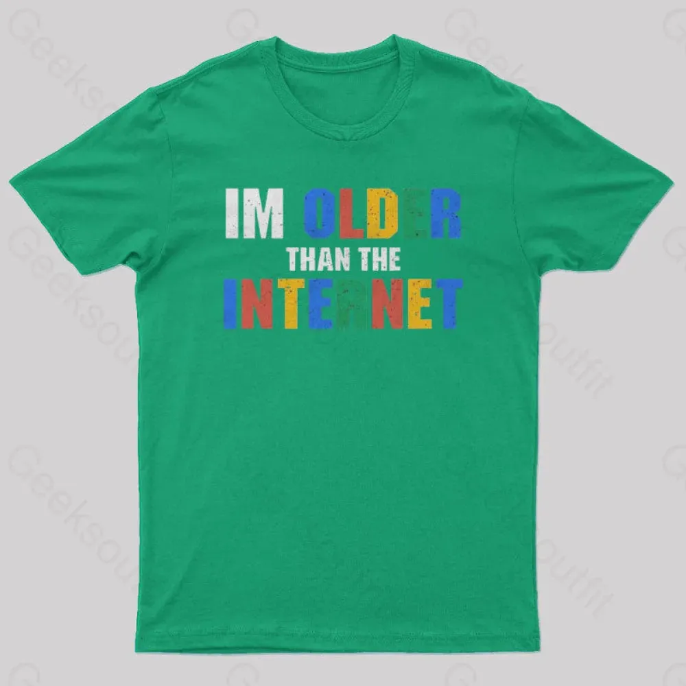 I Am Older Than The Internet Nerd T-Shirt - Image 10
