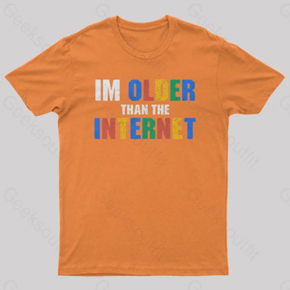 I Am Older Than The Internet Nerd T-Shirt - Image 6