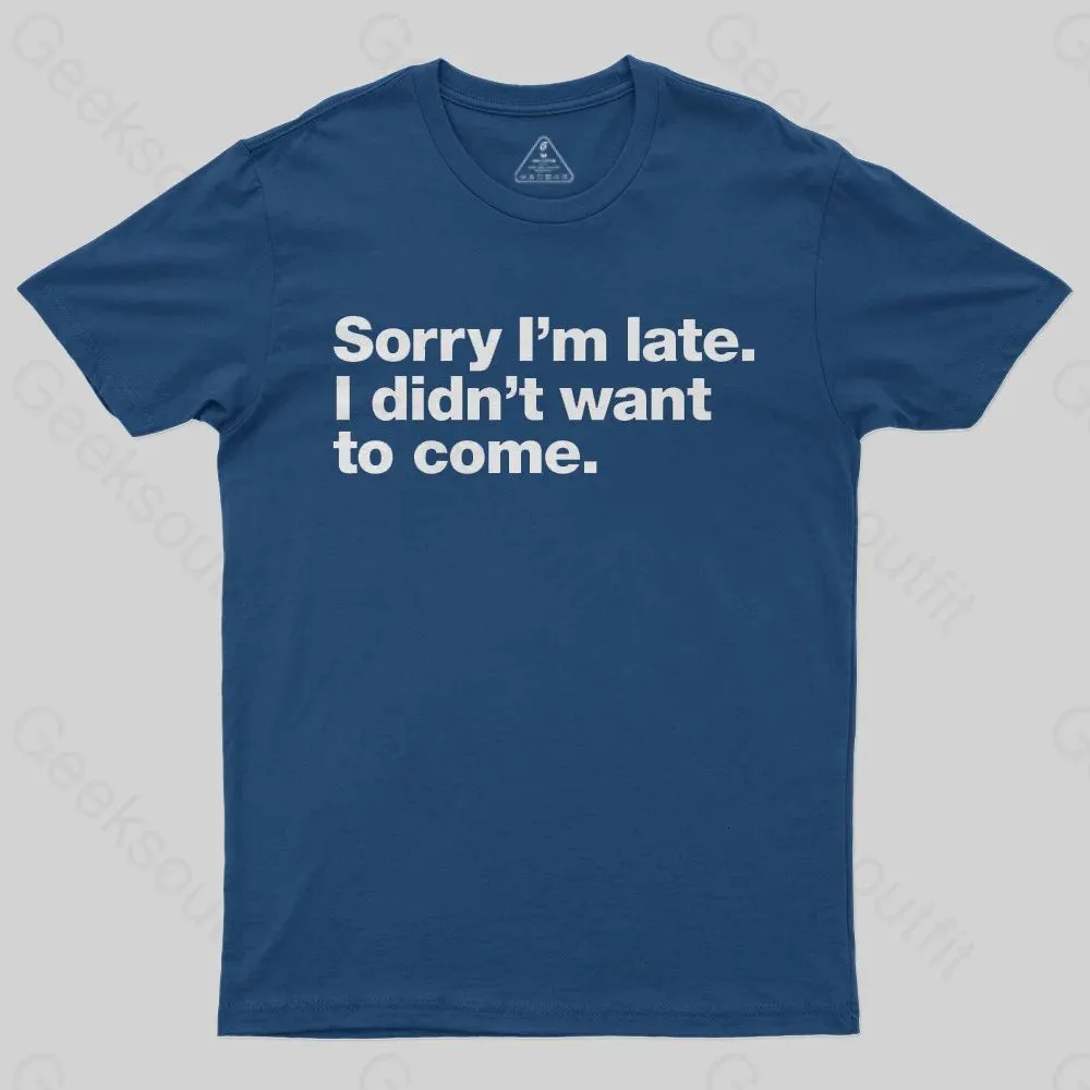 I Didn't Want to Come T-Shirt - Image 2