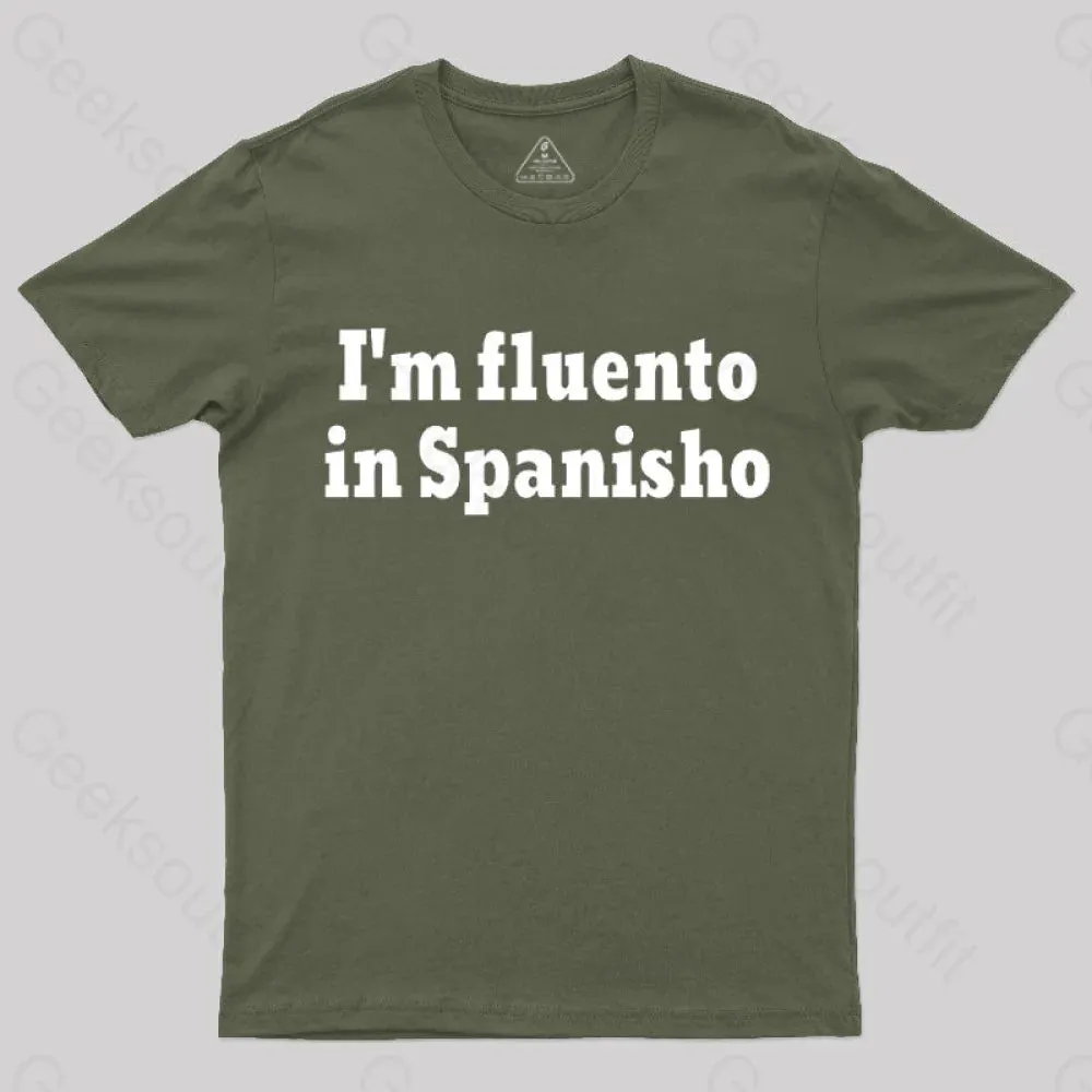 I'm Fluento in Spanisho Nerd T-Shirt - Image 4