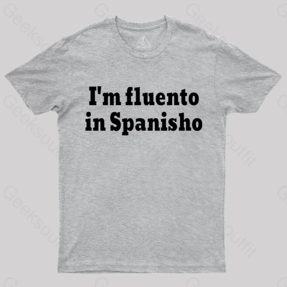 I'm Fluento in Spanisho Nerd T-Shirt - Image 9