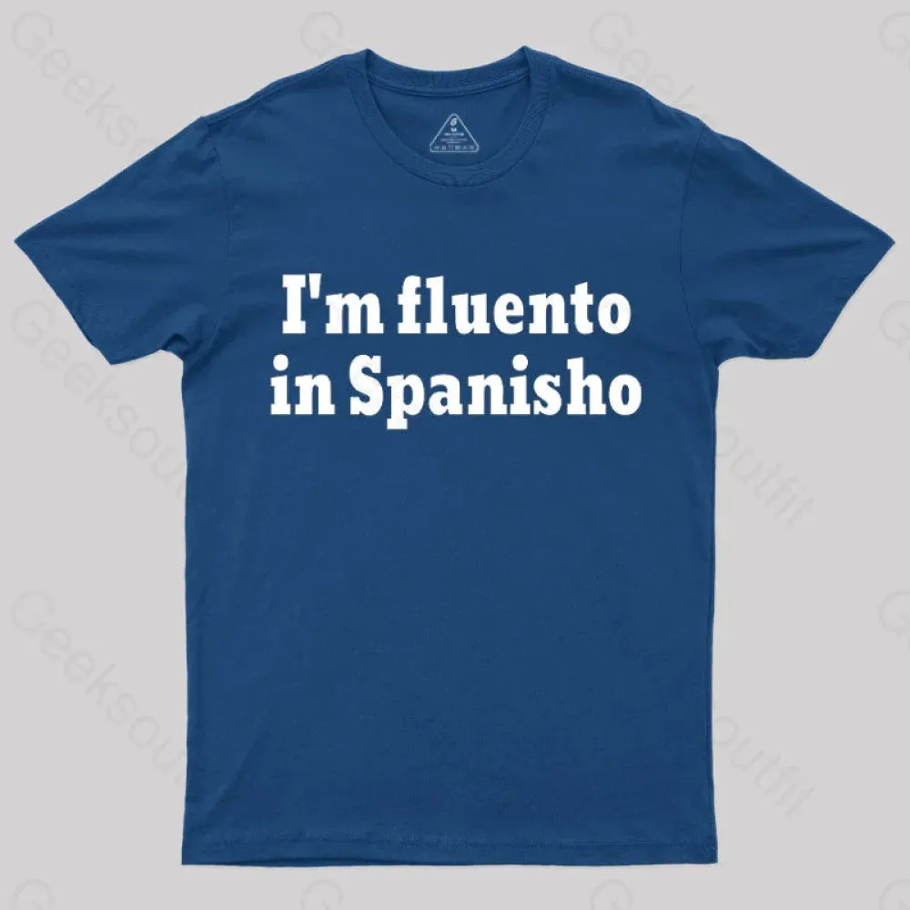 I'm Fluento in Spanisho Nerd T-Shirt - Image 3