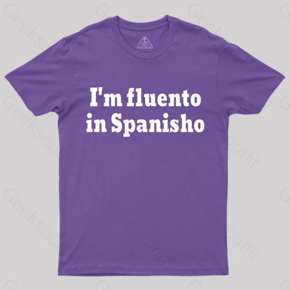 I'm Fluento in Spanisho Nerd T-Shirt - Image 6